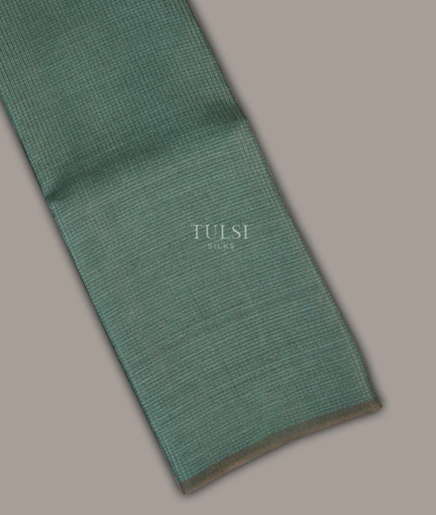Greyish Blue Woven Tussar Saree T674706-image
