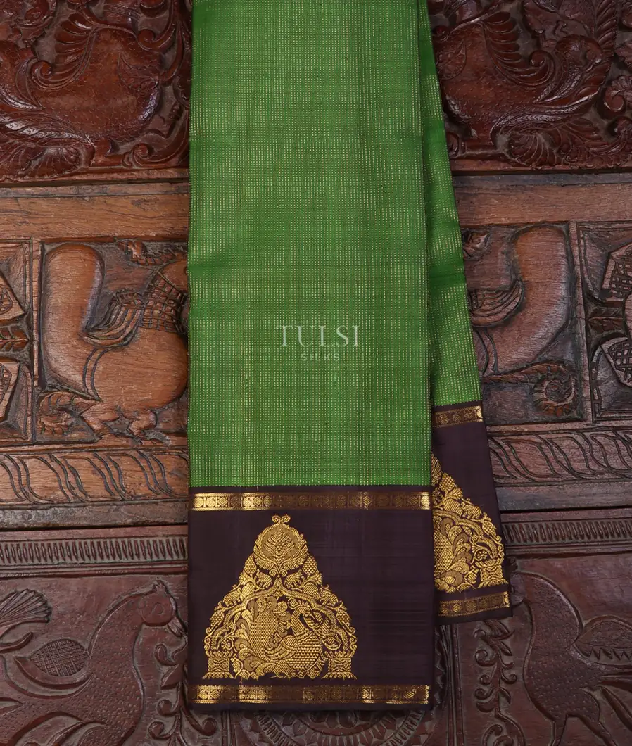 Green Kanjivaram Silk Saree T683398-image