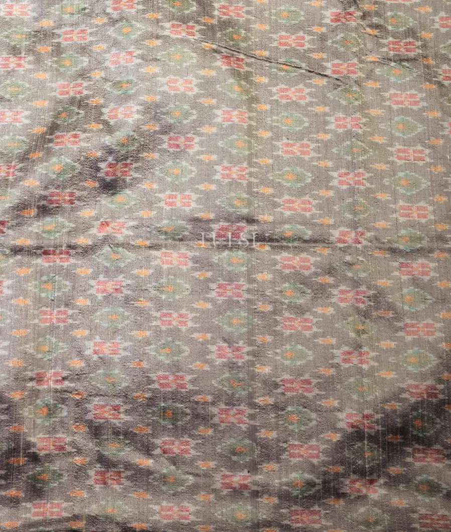 grey-ikat-blouse-with-raw-silk-finish-t681749-t681749-b