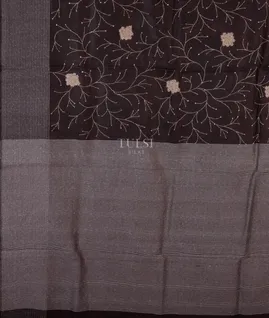 black-tussar-embroidery-saree-t624256-t624256-d