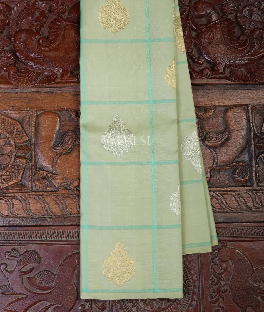Light Green Kanjivaram Silk Saree T680674-image