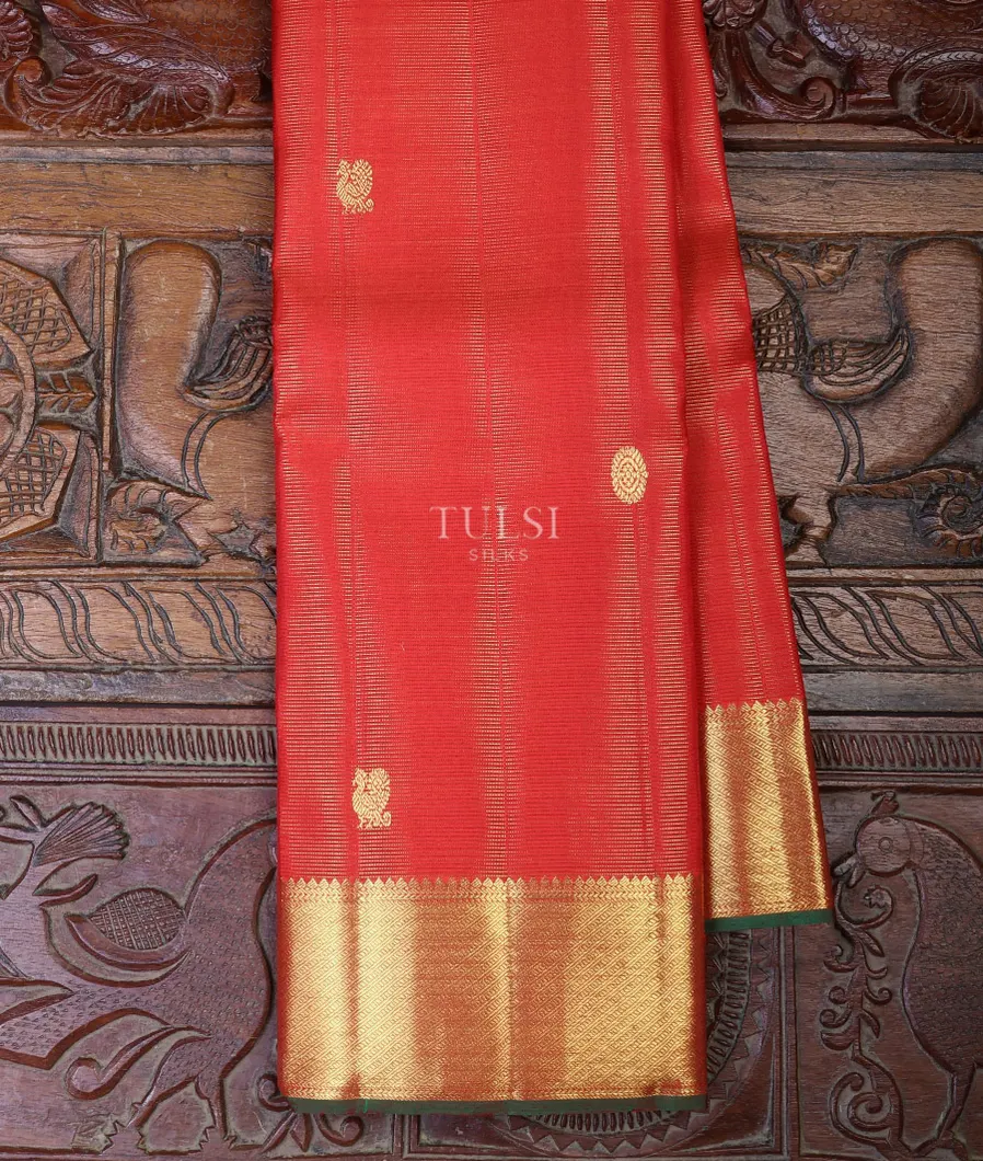 Red Kanjivaram Silk Saree T688534-image