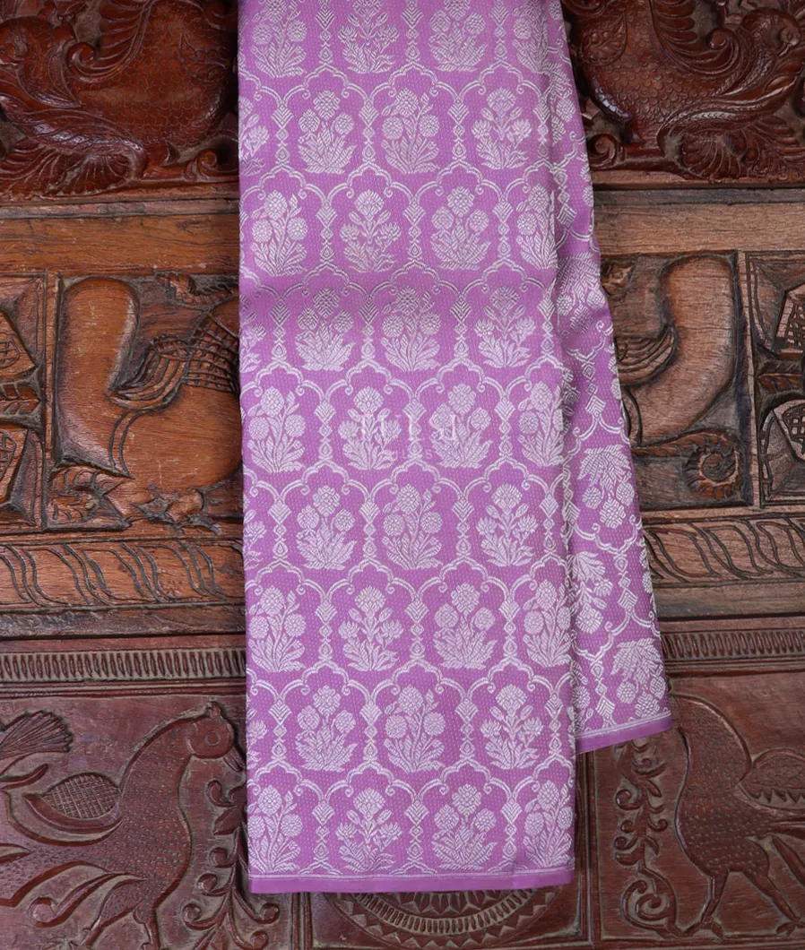 Lavender Kanjivaram Silk Saree T687736-image