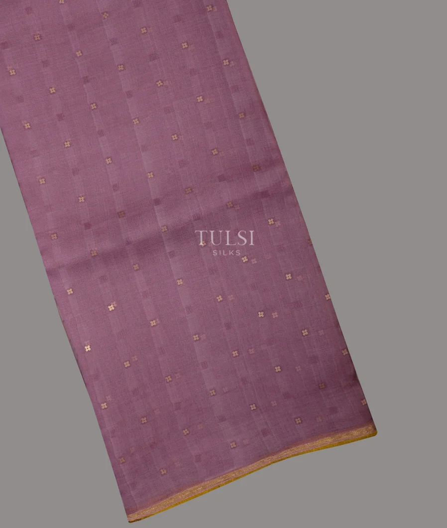 Lavender Woven Organza Saree T689650-image