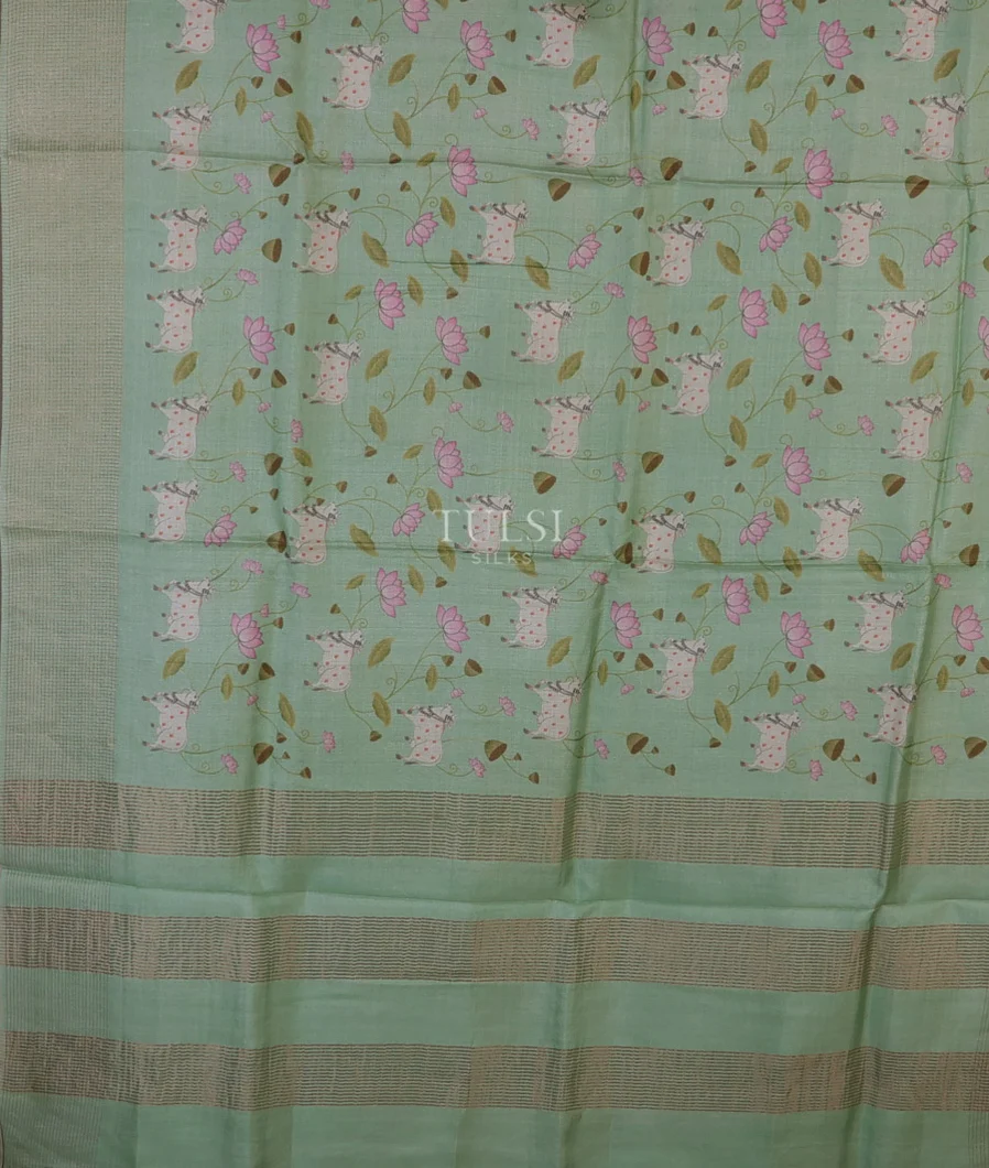 green-tussar-printed-saree-t690105-t690105-d