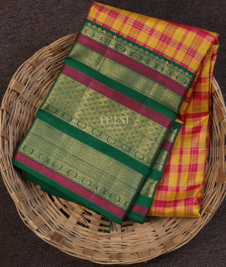 Multicolour Kanjivaram Silk Saree T436397-1-image