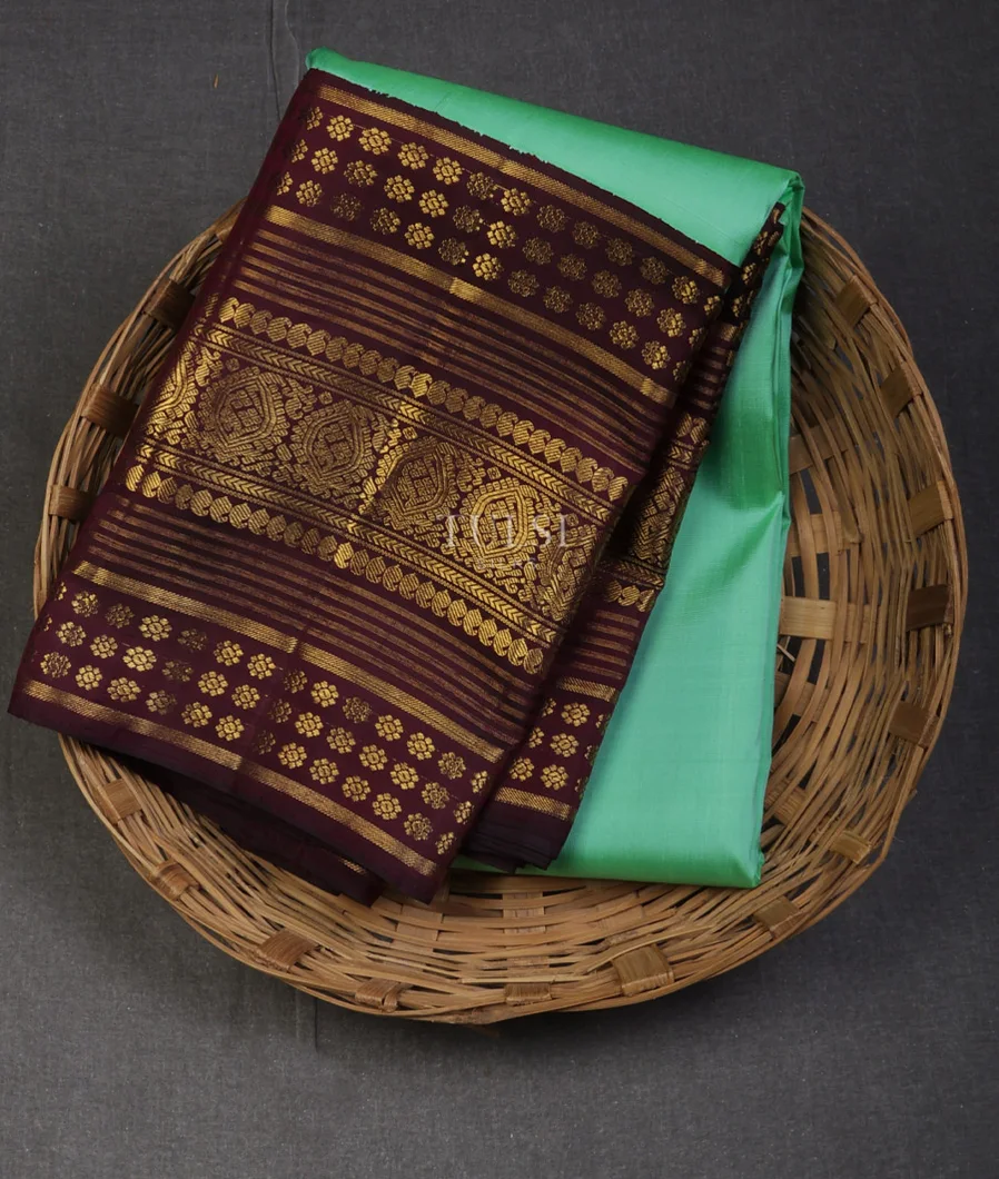 Green Kanjivaram Silk Saree T679228-image