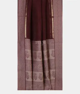 burgundy-kora-organza-with-tussar-embroidery-saree-t691104-t691104-b