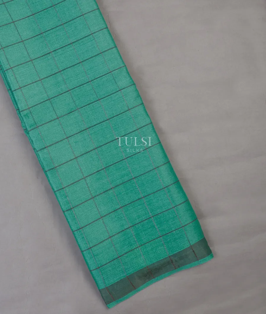 Light Greenish Blue Woven Tussar Saree T691926-image