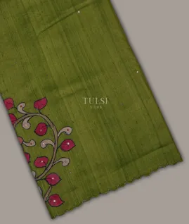 green-kanjivaram-kalamkari-patchwork-saree-t691373-t691373-a