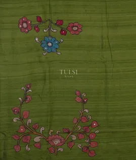 green-kanjivaram-kalamkari-patchwork-saree-t691373-t691373-c