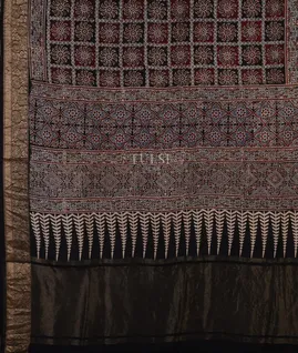 black-ajrakh-printed-modal-silk-saree-t691737-t691737-d