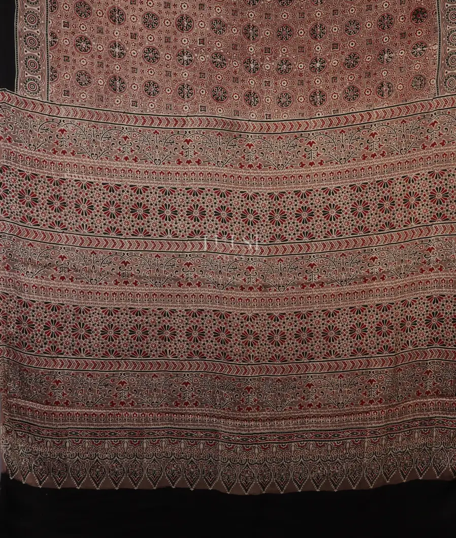 multicolour-ajrakh-printed-modal-silk-saree-t691735-t691735-d