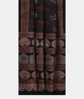 deep-brown-tussar-ajrakh-printed-saree-t560060-t560060-b