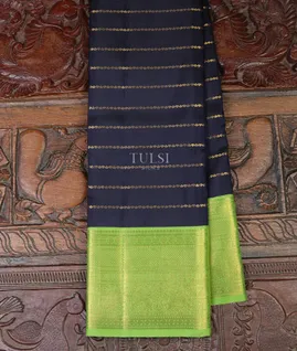 Blue Kanjivaram Silk Saree T692590-image
