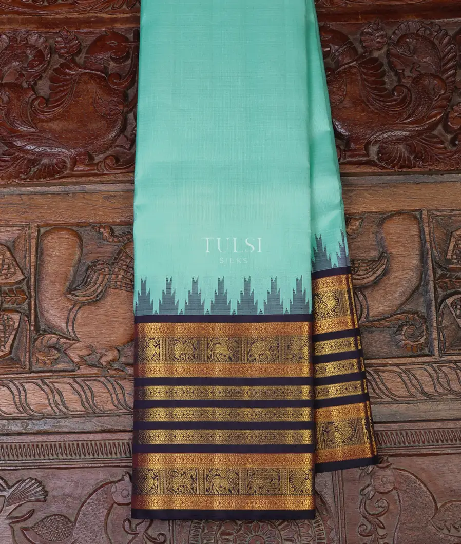 Blue Kanjivaram Silk Saree T683883-image