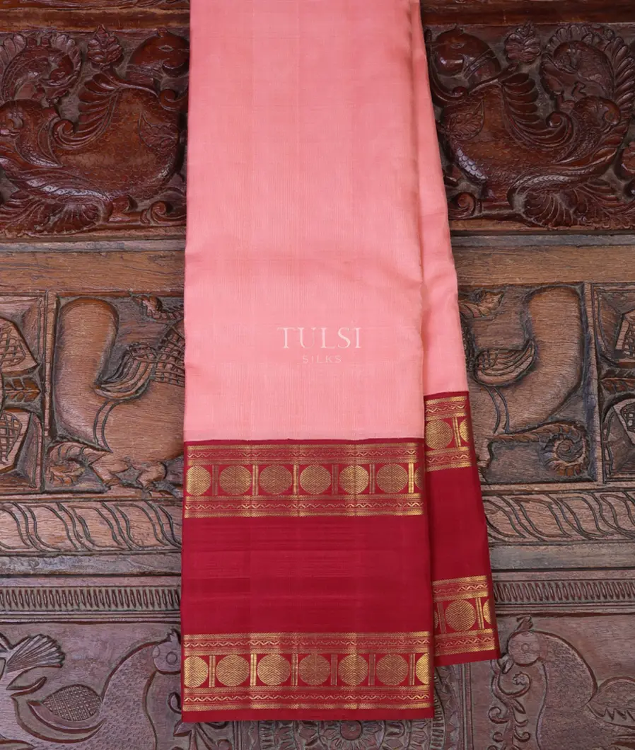 Pink Kanjivaram Silk Saree T686764-image