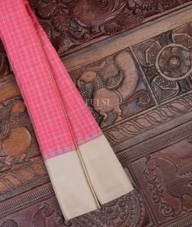 Pink Gadwal Silk Saree T692077-image