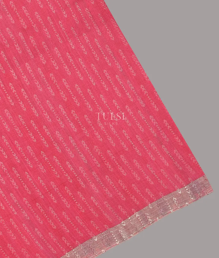 Pink Woven Raw Silk Saree T688842-image