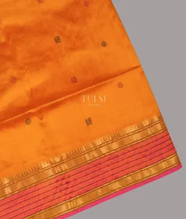 Yellow Silk Cotton Saree T691623-image