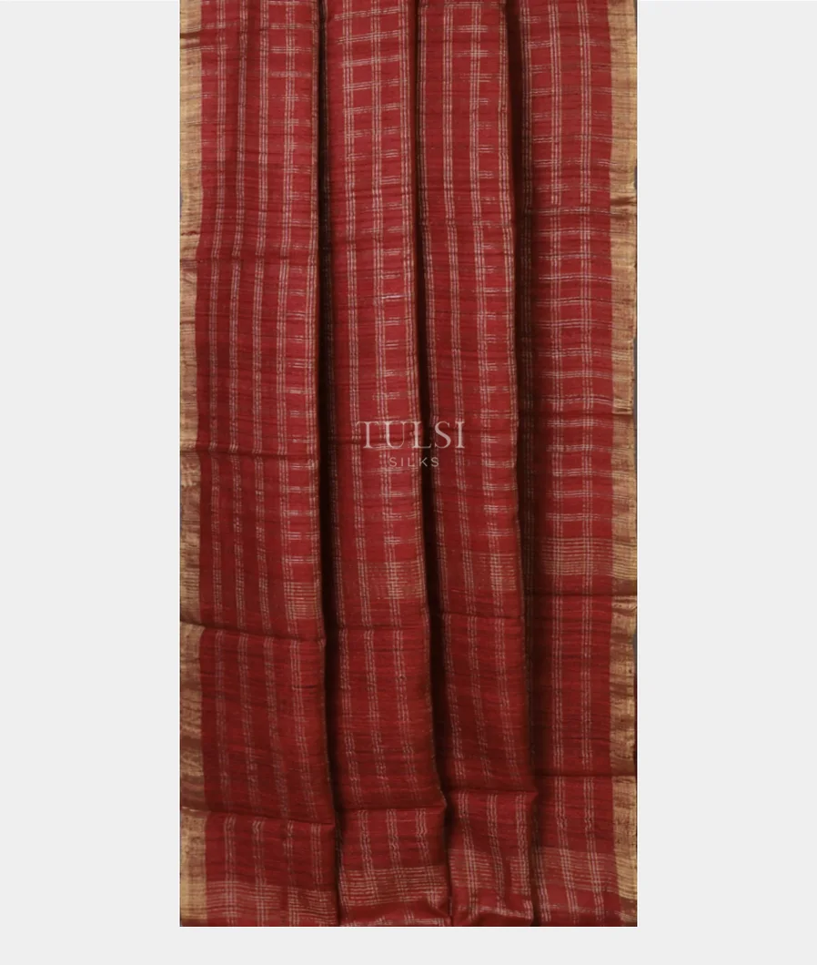 red-woven-tussar-saree-t624366-t624366-b
