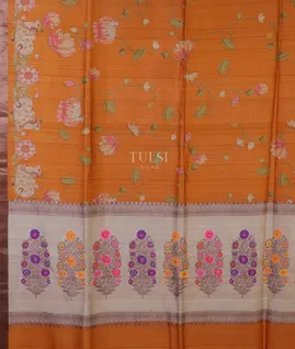 orange-tussar-printed-saree-t691682-t691682-d