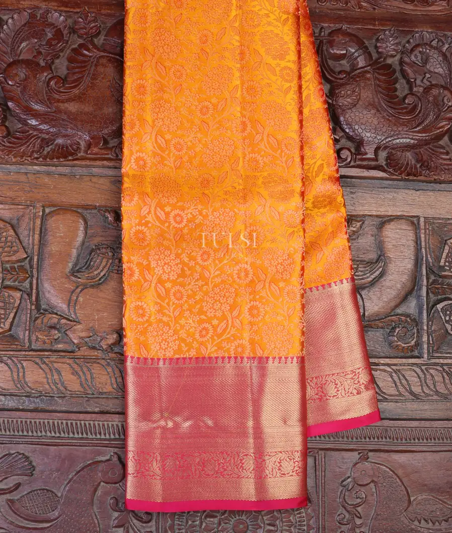 Yellow Soft Silk Saree T692272-image