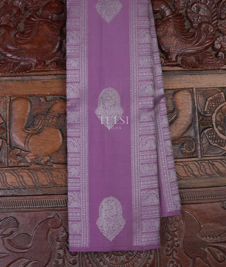 Lavender Kanjivaram Silk Saree T687733-image