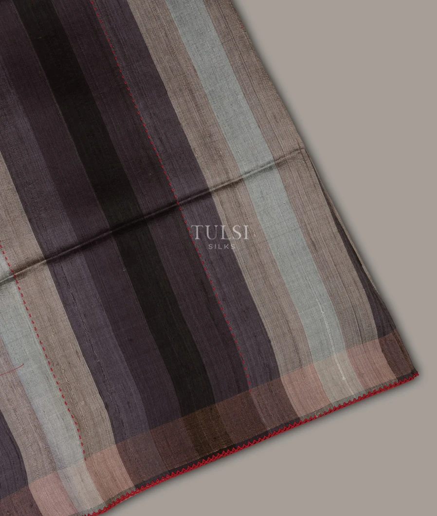 Multicolor Tussar Printed Saree T691076-image