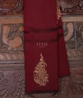 Maroon Kanjivaram Silk Saree T692972-image