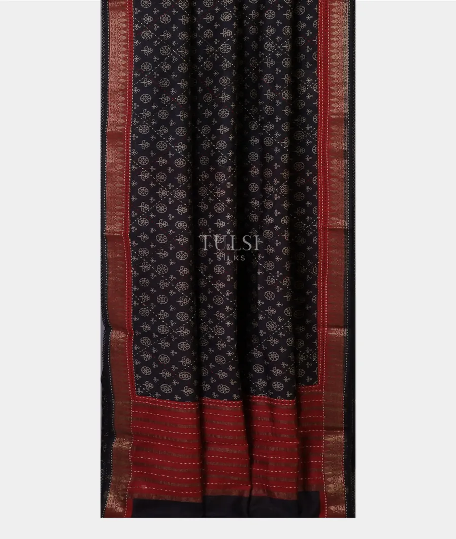 black-tussar-printed-saree-t672928-t672928-b