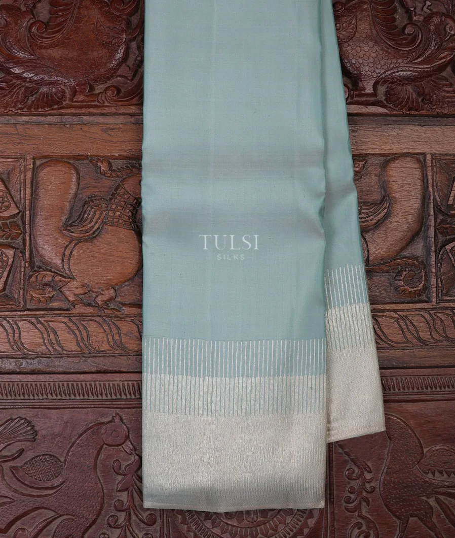 Light Blue Kanjivaram Silk Saree T693012-image