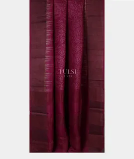 burgundy-tussar-printed-saree-t692928-t692928-b