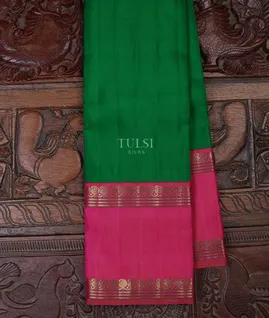 Green Kanjivaram Silk Saree T690833-image