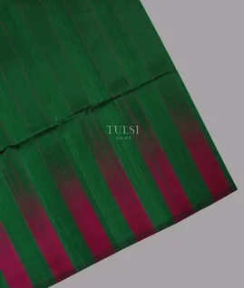 Bottle Green Soft Silk Saree T693691-image