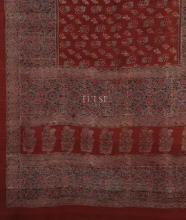 maroon-tussar-ajrakh-printed-saree-t542730-t542730-d