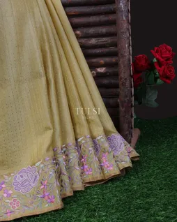 greenish-yellow-tussar-embroidery-saree-t694728-t694728-d