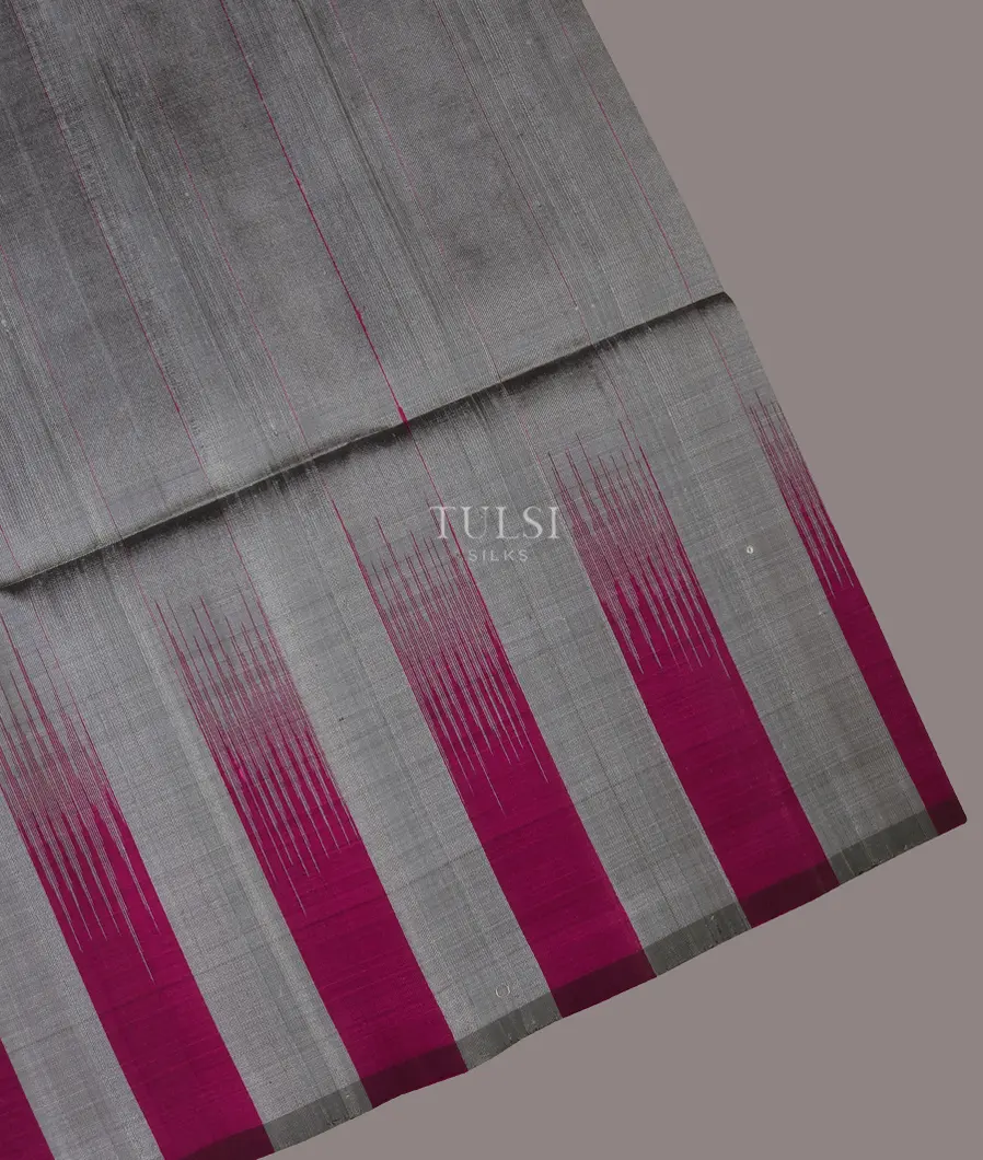 Grey Soft Silk Saree T693679-image