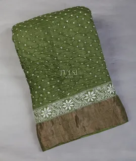 Bandhani Tussar Saree T696002-image