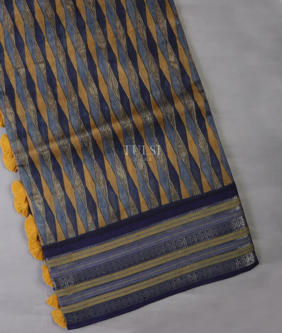 Multicolour Printed Cotton Saree T692256-image