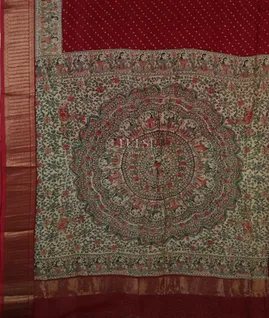 maroon-printed-cotton-saree-t691034-t691034-d