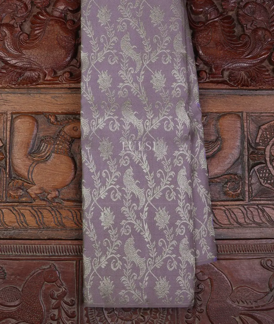 Lavender Kanjivaram Silk Saree T696041-image