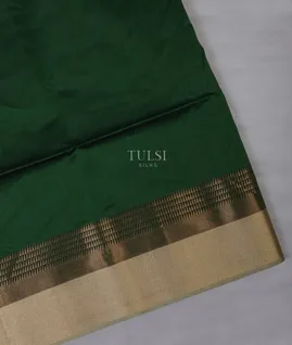 Green Handwoven Cotton Saree T690245-image