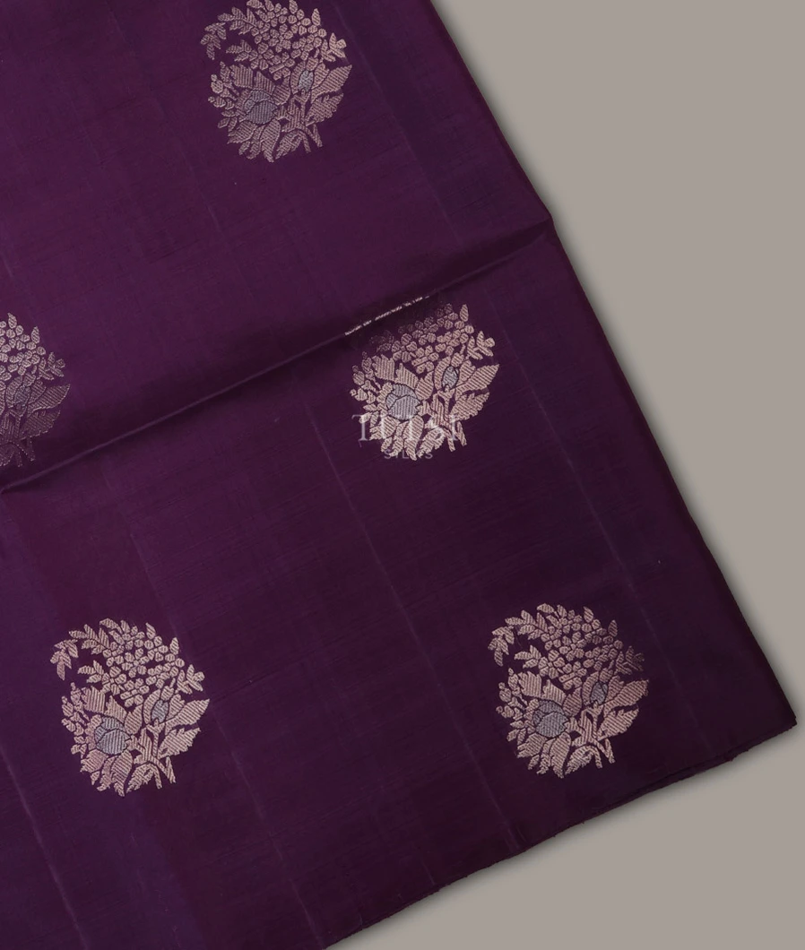 Purple Soft Silk Saree T682254-image
