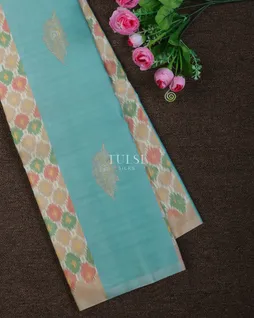 Blue Kanjivaram Silk Saree T665212-1-image