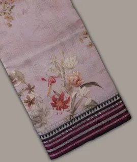 Light Pink Mercerised Cotton Saree  T684976-image