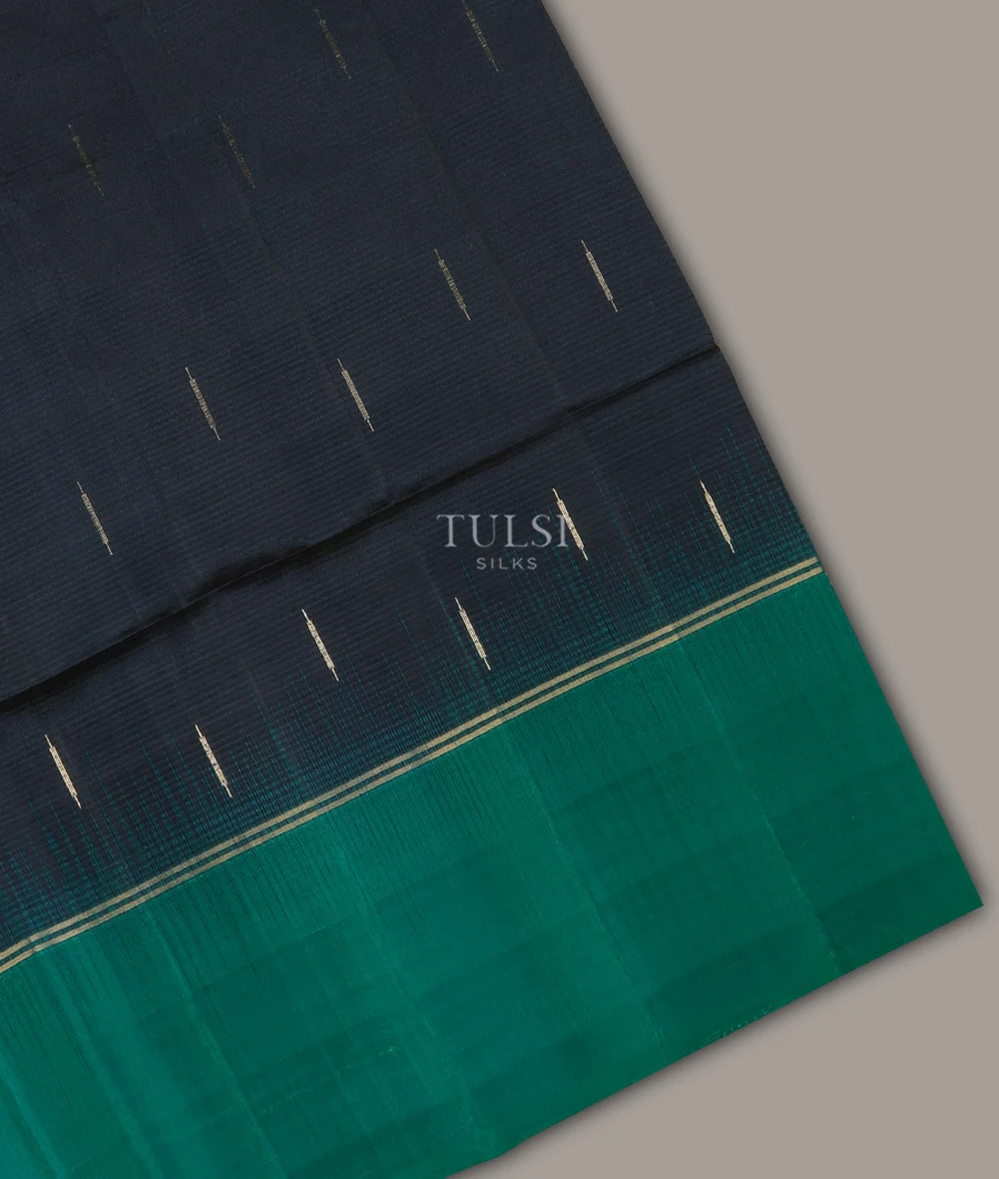Dark Blue Soft Silk Saree T693658-image