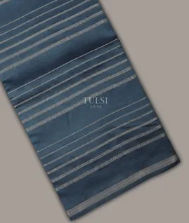 Blue Chanderi Cotton Saree T693912-image