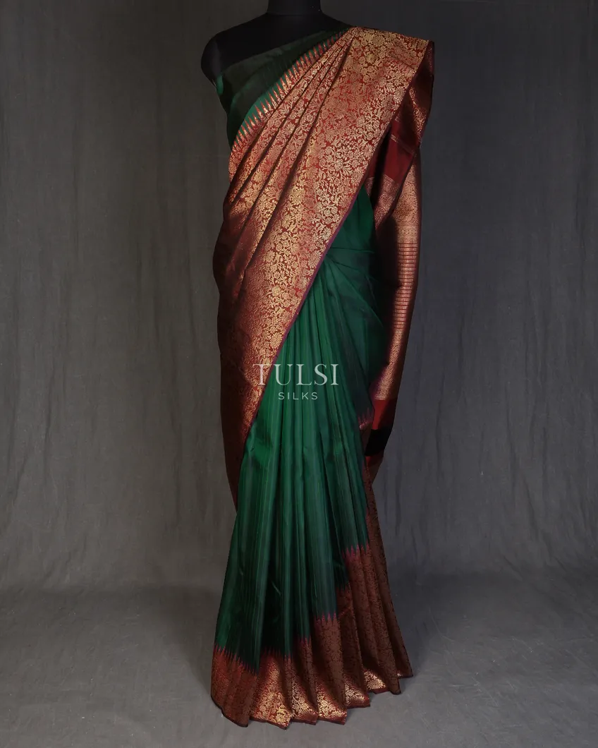 maroon-and-green-kanjivaram-silk-saree-t697699-t697699-b