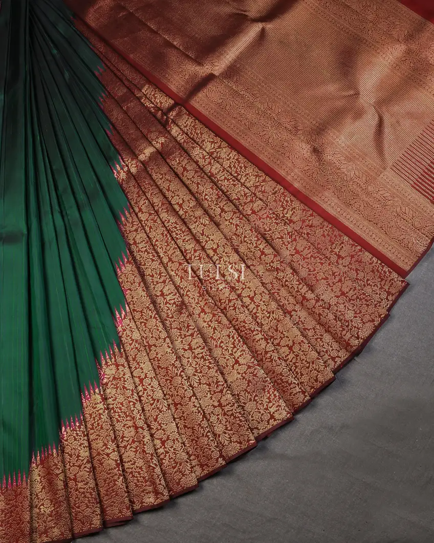 maroon-and-green-kanjivaram-silk-saree-t697699-t697699-d